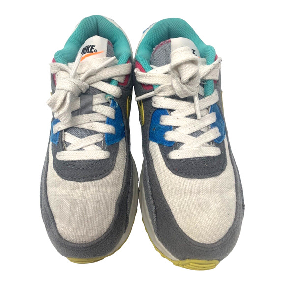 This Nike Air Max 90 “Sprung” With Butterfly Graphics DQ7761 001 Sz 3Y - Picture 2 of 7